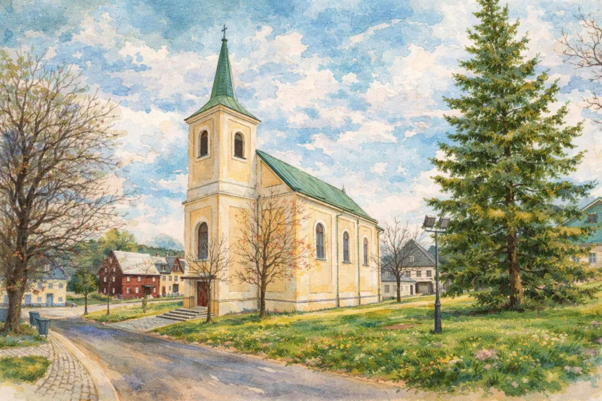 Kostel sv. Anny – Boží Dar