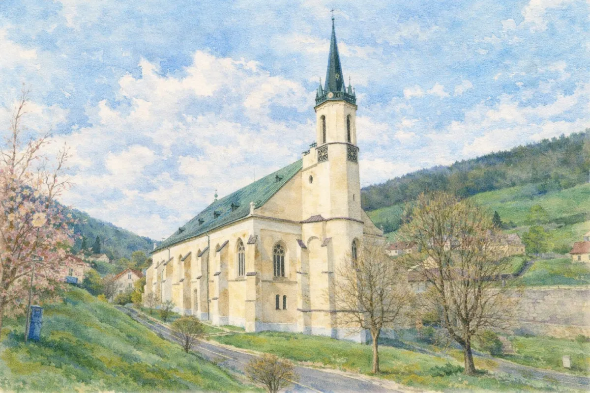Jáchymov – kostel sv. Jáchyma