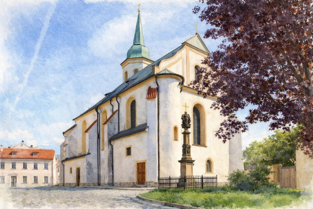 Kostel sv. Michaela – Ostrov
